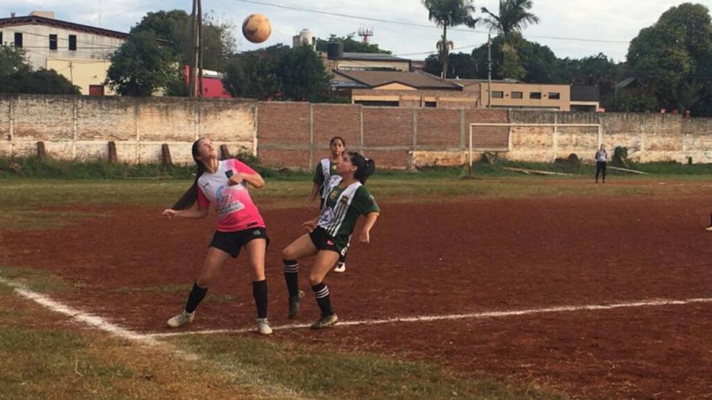 guacurari primero de mayo partido futbol femenino