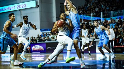 argentina partido basquet