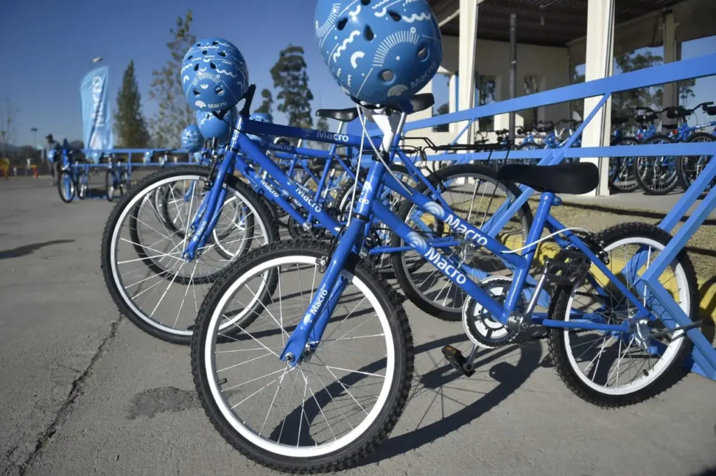 banco macro bicicleta