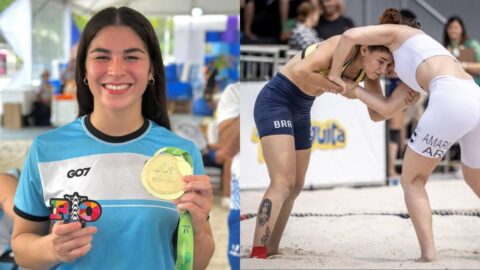 lucha camila amarilla