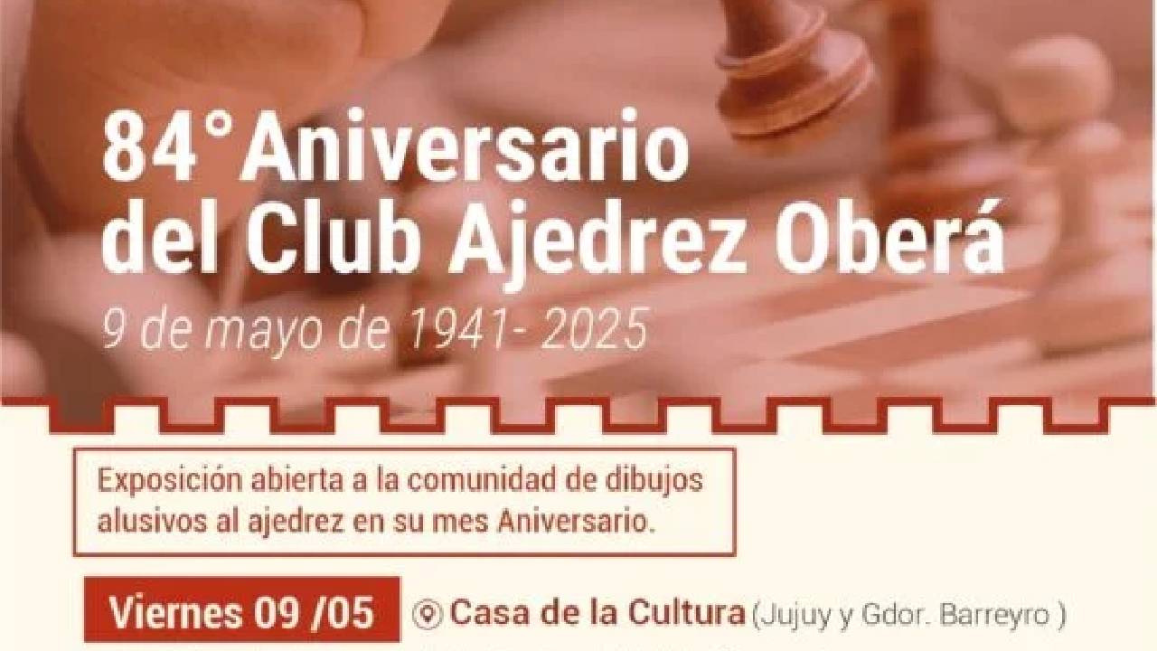 Club Ajedrez Oberá cumple 84 años | De la Tribuna TV