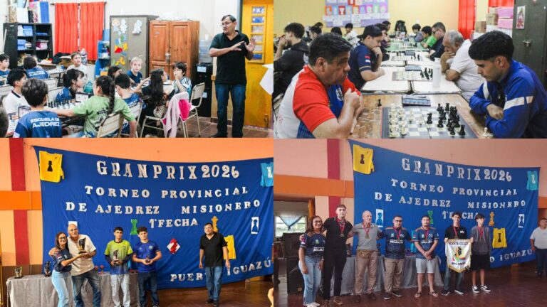 El ajedrez misionero inició su temporada 2026 en Puerto Iguazú | De la ...